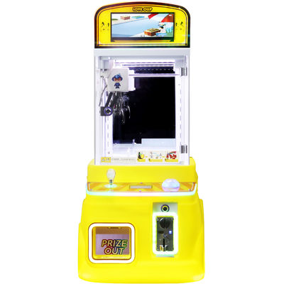 Yellow Mini Claw Automatic Vending Machine Plush Toy Children's Arcade Machine