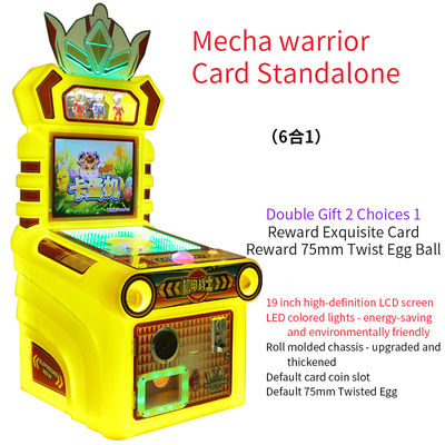 19 นิ้ว เด็กและผู้ใหญ่ 'เกม Arcade Mech นักรบ Bull Card Machine