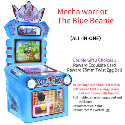 การจัดการเหรียญ การผจญภัยของ Mech Warrior Little Blue Hat เกมส์เกมเด็ก