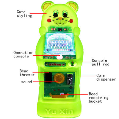 19 มิลลิเมตร Arcade Mouse Pinball Machine เกมพินบอล เกมบันเทิงภายในสําหรับผู้ใหญ่และเด็ก