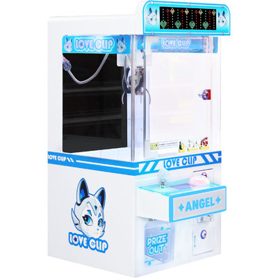เครื่องหนีบตุ๊กตา LED ขนาดเล็ก พร้อมอุปกรณ์หนีบสีฟ้า